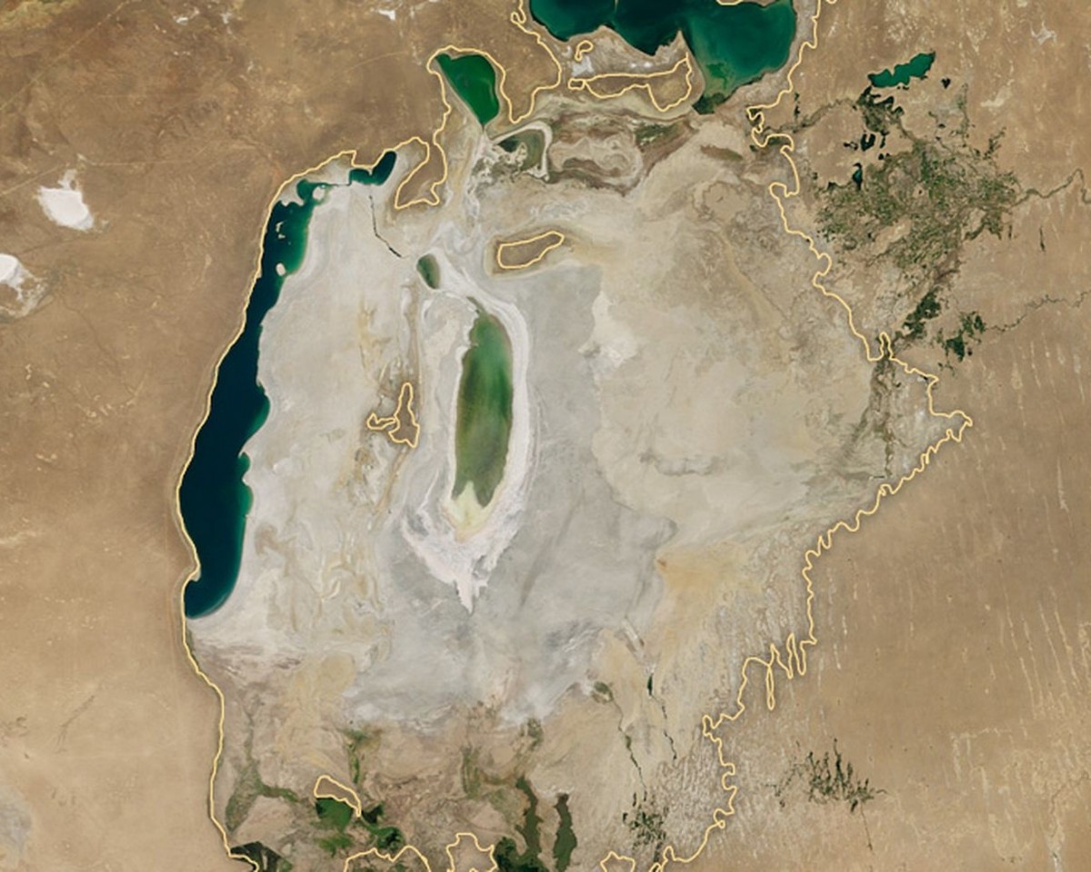 аральское море фото раньше и сейчас